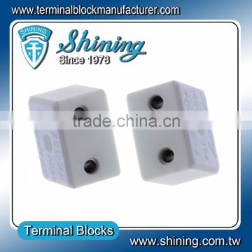 TC-152-A High Temperature 600V 15A 2 Way Porcelain Terminal Block