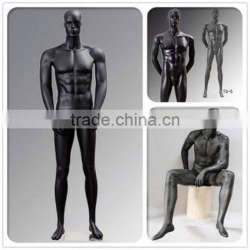 Fiberglass Abstract Full Body Black Male Mannequin for Sale photo-3