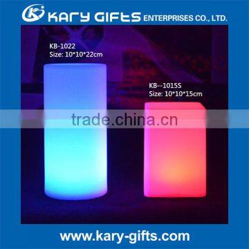 Fireproof Rechargeable Restaurant LED Small Pillar Light photo-4