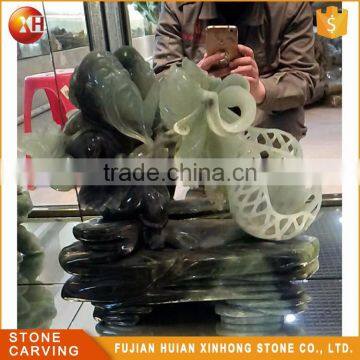 Unique Lively Precious A Grade Tiger Jade photo-2