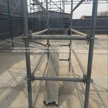 Galvanized Layer Ringlock Scaffolding Roll Forming Machine photo-5