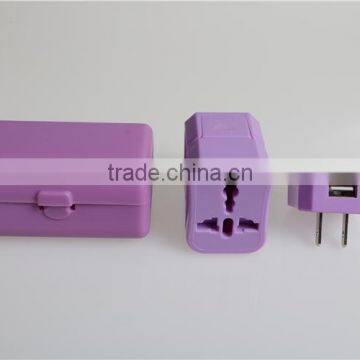 Wontravel 100% OEM USB Adapter and Unviersal USB Travel Charger With 3A USB Port for Hotel Gift photo-5