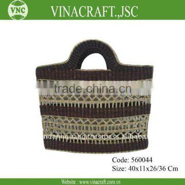 Lady seagrass shopping bag