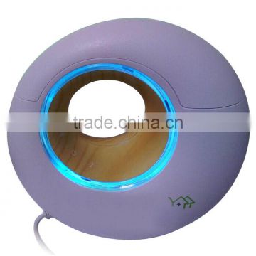 Eco-friendly bluetooth ultrasonic mist maker with colorful changing led light