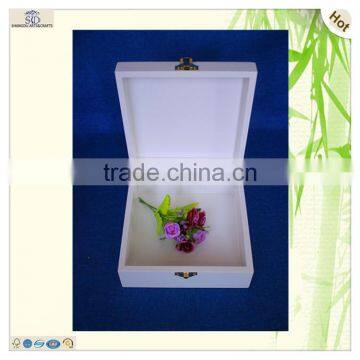 Painted Large Square Lock Wooden Packing Box photo-3
