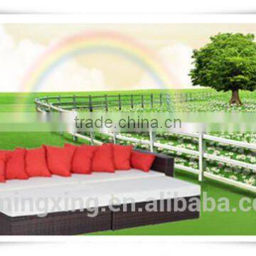 4 pc Outdoor Patio PE Rattan Sofa Cum Bed&price of Sofa Cum Bed photo-5
