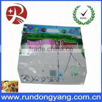 Custom with air holes for fruit packaging bag