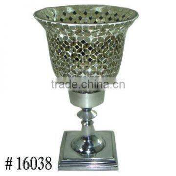 Decorative Metal Hurricane for Candlebra photo-2