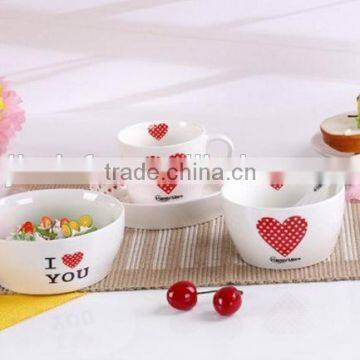 Porcelain&Ceramic Tall Coffee Mug With Plastic Cover