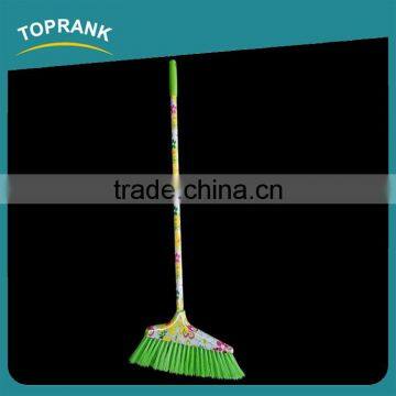 Toprank Household Cleaning Plastic Broom Dustpan Cleaning Set Plastic Broom Bristle With Soft Brush photo-3