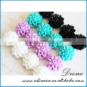 Diy jewelry friendly loose resin cameos resin flower mix