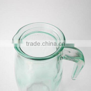 Stained Spouted Handling Table Use Glass Water Bottle Glass Pitcher photo-3