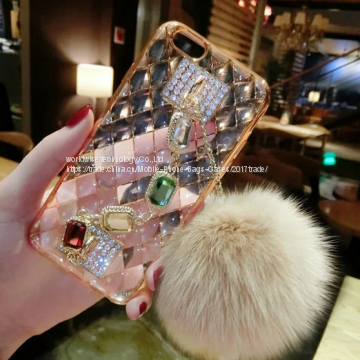 Luxury Diamond Soft Housing Shell Cell Phone Cover Case Silicone Mobile Phone Cases for IPhone7/7Plus/6/6s/6plus/6splus photo-3