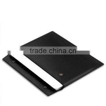 Envelope Genuine Leather Soft Case Bag For Macbook 13" Laptop With Retro Craft Design photo-2