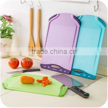 Plastic Thick Chopping Board With Drain Fruit Chopping Block Wholesale Cutting Boards photo-2