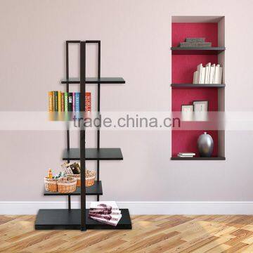 Free-standing shelving storage rack