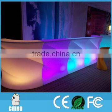 2016 Hot selling Bar Counter LED Banquet Bar Table