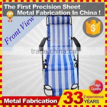 Lightweight Portable Folding Sun Lounger With Head Pillow photo-2