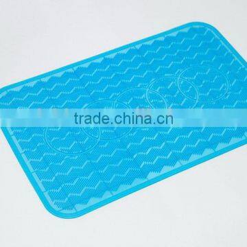 Design best sell shell shaped pvc bath mat