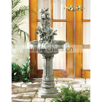 Playful Cherubim Garden Water Fountain