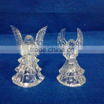 Dongguan Acrylic LED RBG Light Hanging Small Angel Figurines Ornament photo-4