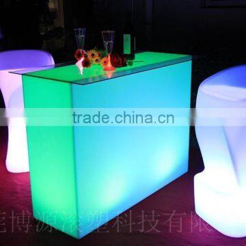 LED Rectangle Table/color Full Led Bar Chair/led Bar Furniture photo-5