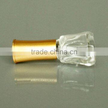 12ml Clear Glass Empty Nail Polish Bottles Wholesale With Embossment Pot on the Surface photo-4