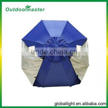 Factory Production Fiberglass Sun Beach Umbrella photo-3