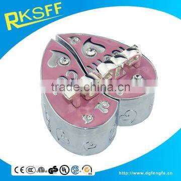 Pink Metal Tooth Box for the First Tooth of Baby on Hot Sale photo-2