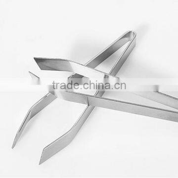 stainless steel fish bone tweezers, fish bone removing tool