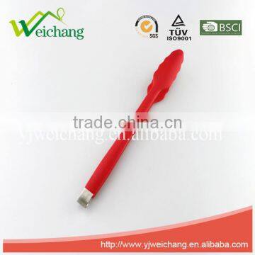 WCFT110 High Quality Stainless Steel Colorful Slicone Food Tong Special Design Food Clip