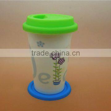 High Quality Round Shape Silicone Cup Coaster/ Pot Holder / Coaster / Placemat / Hot Pad photo-3