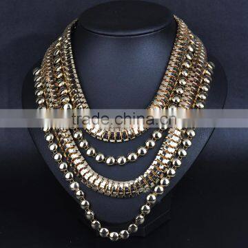 Vintage Multilayer Chain Necklace Jewelry,ethnic Desgin for Unisex Costume Accessories photo-2