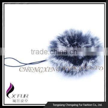 CX-A-54A Wholesale Promotional Gift Key Chain Rabbit Fur Mobile Phone Accessories photo-6