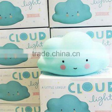 Wholesale Cute Baby Toy Children's Room Decoration Luminous Toy Smiling Clouds and Moon Led Light photo-3