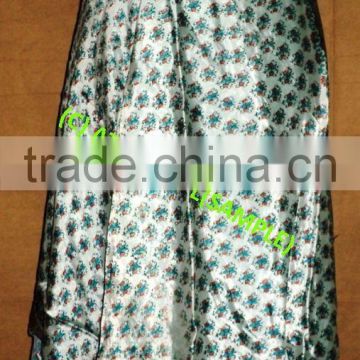 SILK SARI SKIRT