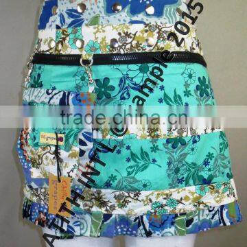 Cotton Printed Reversable Skirt