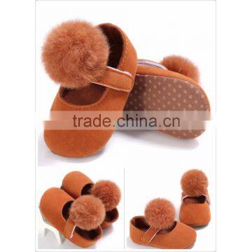 2017 New Design Cotton Prewalker Hook and Loop Many Colors Kids Shoes Girl photo-4