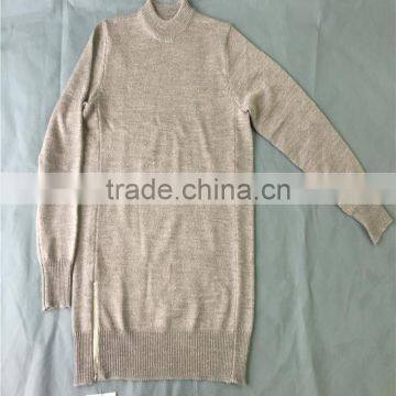 mens o neck thick wool knitted pullover sweater for winter