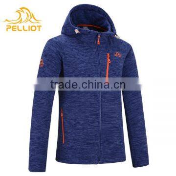 Wholesale Outdoor Sport Jacket Fleece Hooded Jacket Men