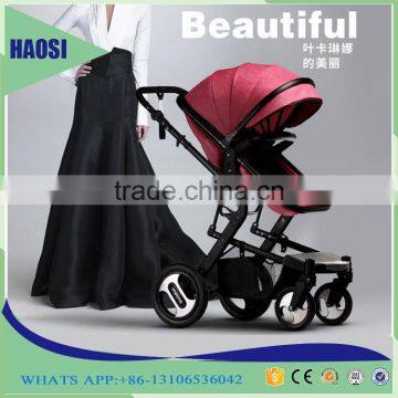 New and Luxury Design 3 in 1 Baby Stroller photo-2