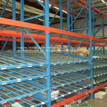 Heavy Duty Roller Track Carton Flow Rack , Stainless Steel Rack