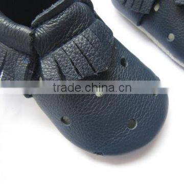 Manufactory Genuine Sheep Leather Baby Sandal Shoes photo-3