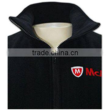 Fleece Vest With Light Weight Emborider Logo Vest photo-5