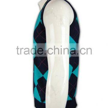 ISO9001/BSCI Manufature New Design Custom Acrylic Sweater Vest photo-3