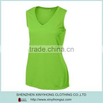 Fashion Polyster With Spandx Sleeveless Running Shirts,tank Top for Ladies photo-2