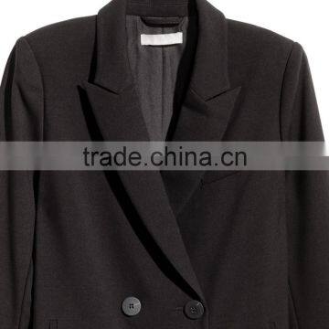 Double-breasted Jacket Ladies Office Uniform Casual Business Suit photo-3