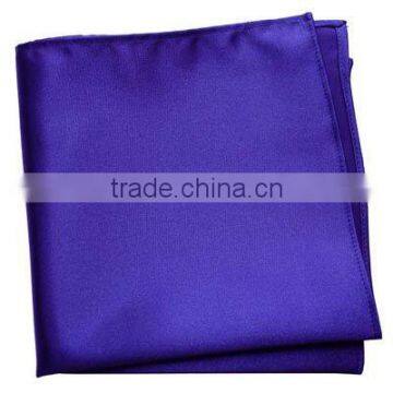 royal blue poly hanky