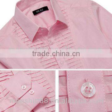 Manufacture High End Party Wear Tuxedo Wedding Shirt photo-2