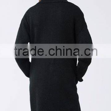 Trend Girls Young Coat Sweater Fashion Cardigan Women Long With Two Colors photo-3